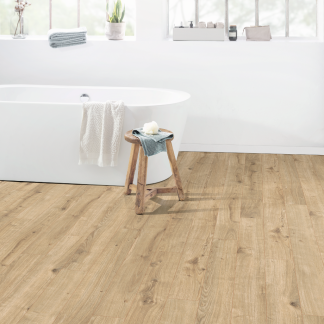 Laminuotos grindys „Light Dunnington Oak” EL2102 AquaClick
