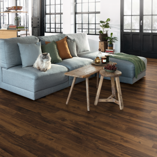 Laminuotos grindys „Dark Hunton Oak” EL2033 AquaClick