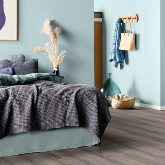 Laminuotos grindys „Grey Sherman Oak” EL2403 AquaClick