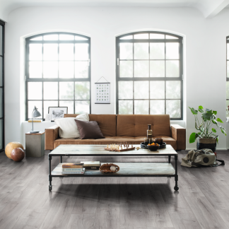 Laminuotos grindys „Light Grey Loja Oak” EL2156
