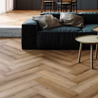 Vinilinės grindys Amaron Herringbone Acoustic– GEORGETOWN OAK – CASA147