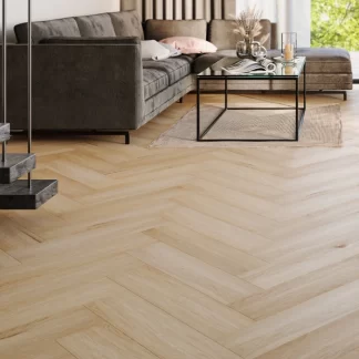 Vinilinės grindys Amaron Herringbone Acoustic– YANKEE OAK – CASA153